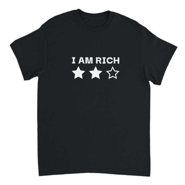 I Am Rich T-Shirt, 2 Stars, view 3