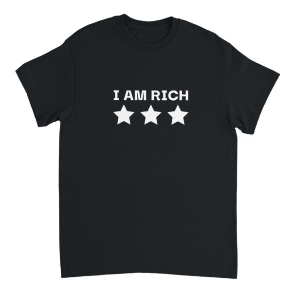 I Am Rich T-Shirt, 3 Stars, view 3